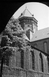 Strolling through the old city of Bremen, Germany 1930s. Strolling through the old city of Bremen, Germany 1930s.
